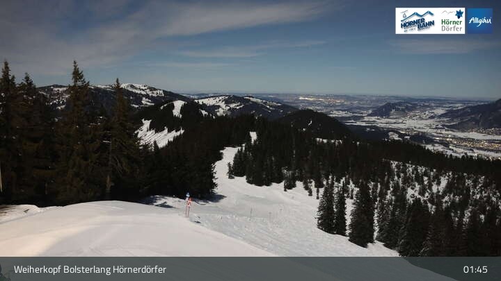 Archiv Foto Webcam Bolsterlang - Bergstation Weiherkopf