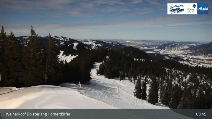 Archiv Foto Webcam Bolsterlang - Bergstation Weiherkopf