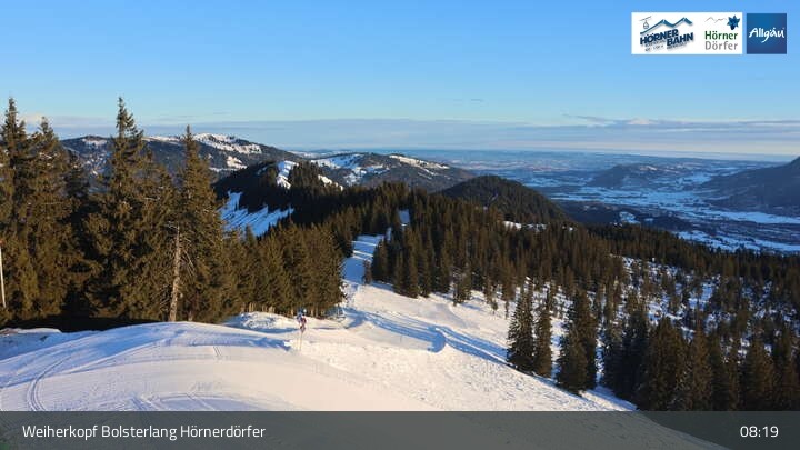 Archiv Foto Webcam Bolsterlang - Bergstation Weiherkopf