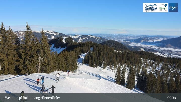 Archiv Foto Webcam Bolsterlang - Bergstation Weiherkopf