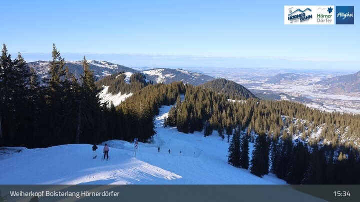 Archiv Foto Webcam Bolsterlang - Bergstation Weiherkopf