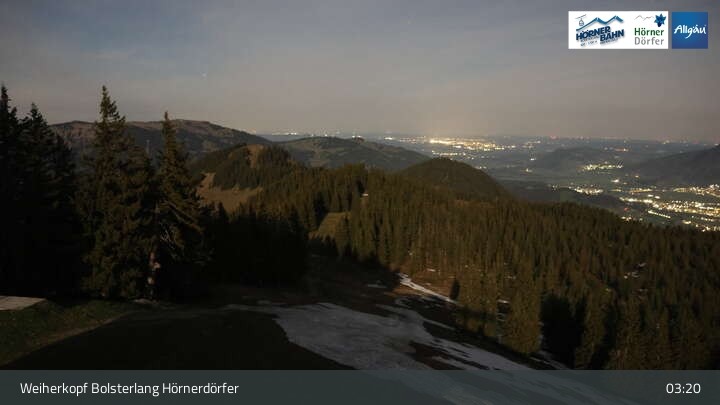Archiv Foto Webcam Bolsterlang - Bergstation Weiherkopf