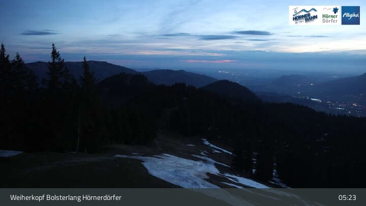 Archiv Foto Webcam Bolsterlang - Bergstation Weiherkopf