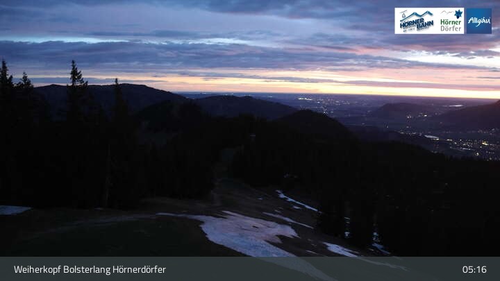 Archiv Foto Webcam Bolsterlang - Bergstation Weiherkopf