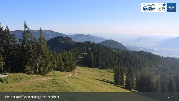 Archiv Foto Webcam Bolsterlang - Bergstation Weiherkopf