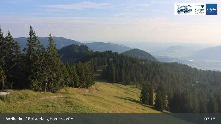 Archiv Foto Webcam Bolsterlang - Bergstation Weiherkopf