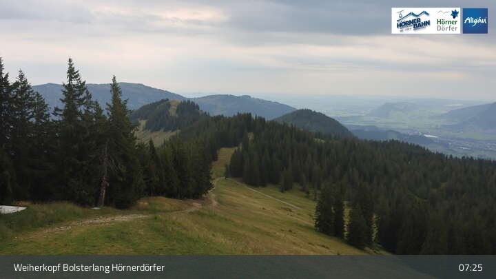 Archiv Foto Webcam Bolsterlang - Bergstation Weiherkopf