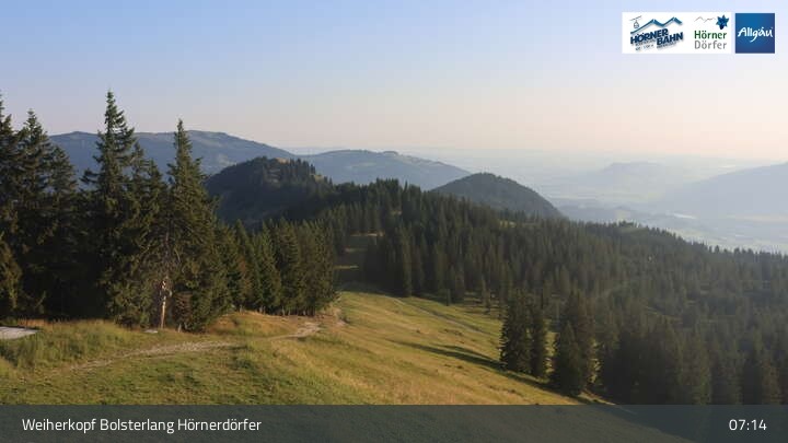 Archiv Foto Webcam Bolsterlang - Bergstation Weiherkopf