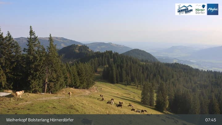 Archiv Foto Webcam Bolsterlang - Bergstation Weiherkopf