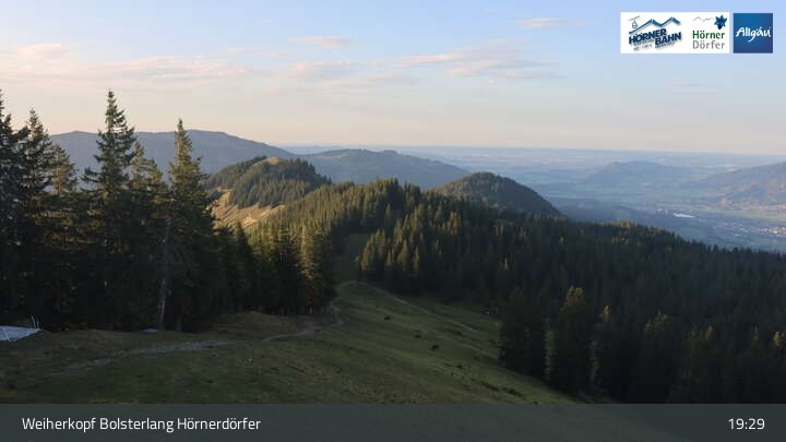 Archiv Foto Webcam Bolsterlang - Bergstation Weiherkopf