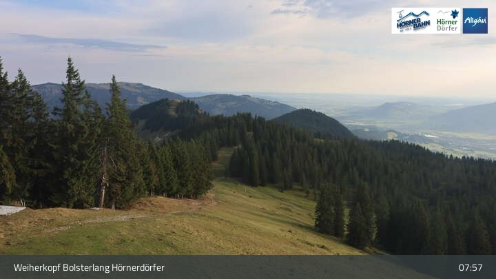 Archiv Foto Webcam Bolsterlang - Bergstation Weiherkopf