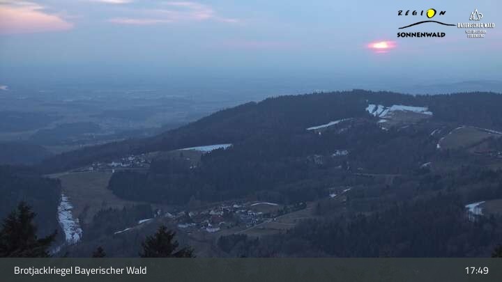 Archiv Foto Webcam Brotjacklriegel - Blick vom Aussichtsturm