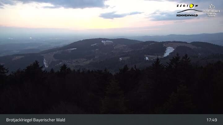 Archiv Foto Webcam Brotjacklriegel - Blick vom Aussichtsturm