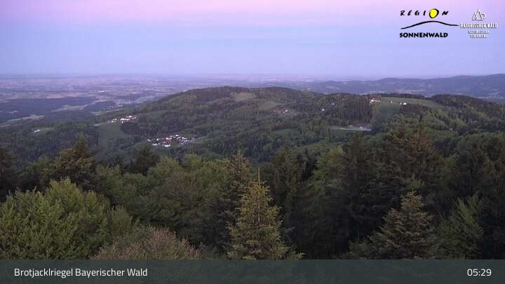 Archiv Foto Webcam Brotjacklriegel - Blick vom Aussichtsturm