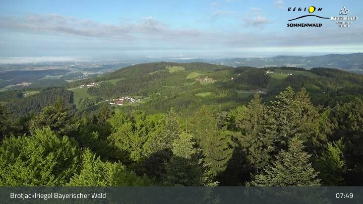 Archiv Foto Webcam Brotjacklriegel - Blick vom Aussichtsturm
