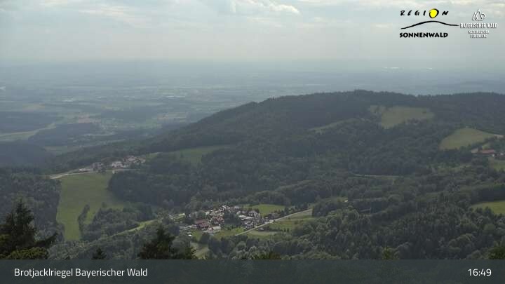 Archiv Foto Webcam Brotjacklriegel - Blick vom Aussichtsturm