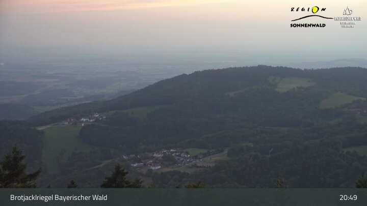 Archiv Foto Webcam Brotjacklriegel - Blick vom Aussichtsturm