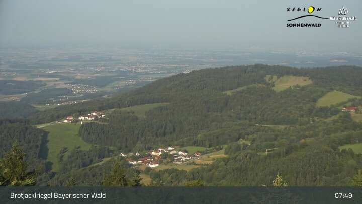 Archiv Foto Webcam Brotjacklriegel - Blick vom Aussichtsturm