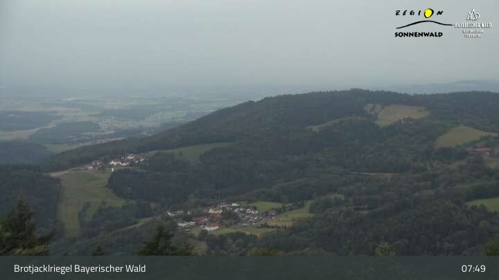 Archiv Foto Webcam Brotjacklriegel - Blick vom Aussichtsturm