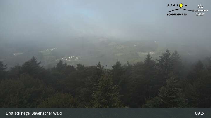 Archiv Foto Webcam Brotjacklriegel - Blick vom Aussichtsturm