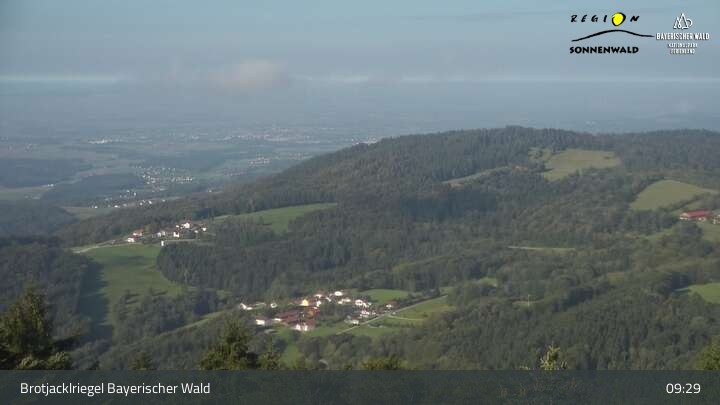 Archiv Foto Webcam Brotjacklriegel - Blick vom Aussichtsturm
