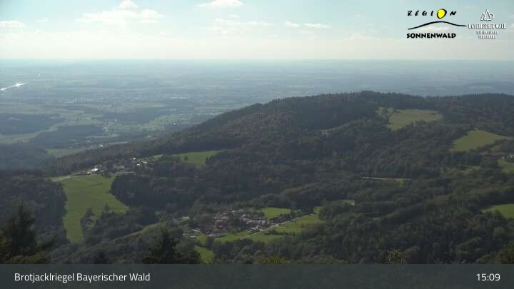 Archiv Foto Webcam Brotjacklriegel - Blick vom Aussichtsturm