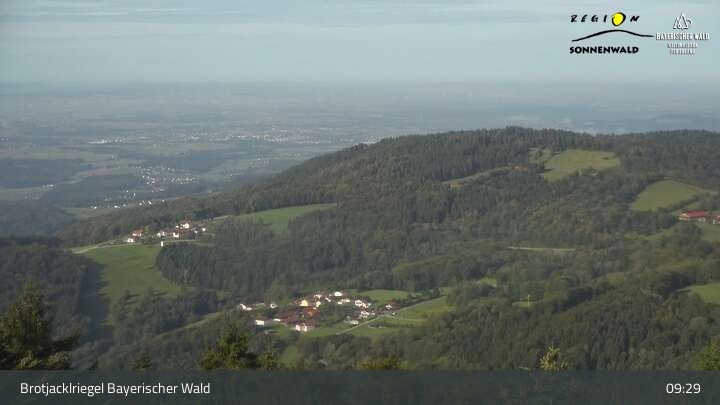 Archiv Foto Webcam Brotjacklriegel - Blick vom Aussichtsturm