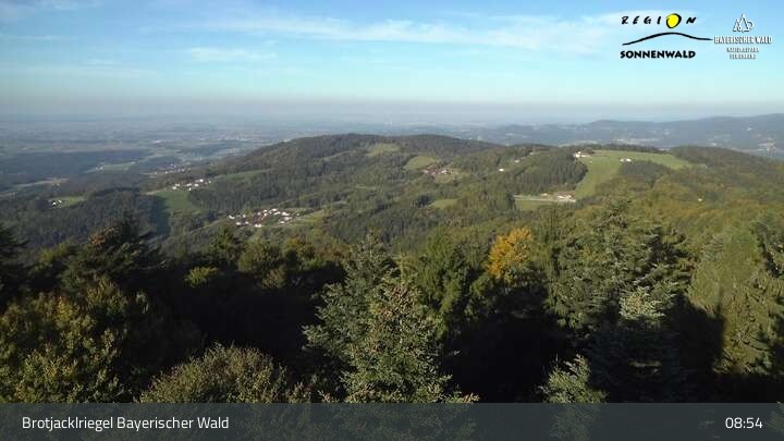 Archiv Foto Webcam Brotjacklriegel - Blick vom Aussichtsturm