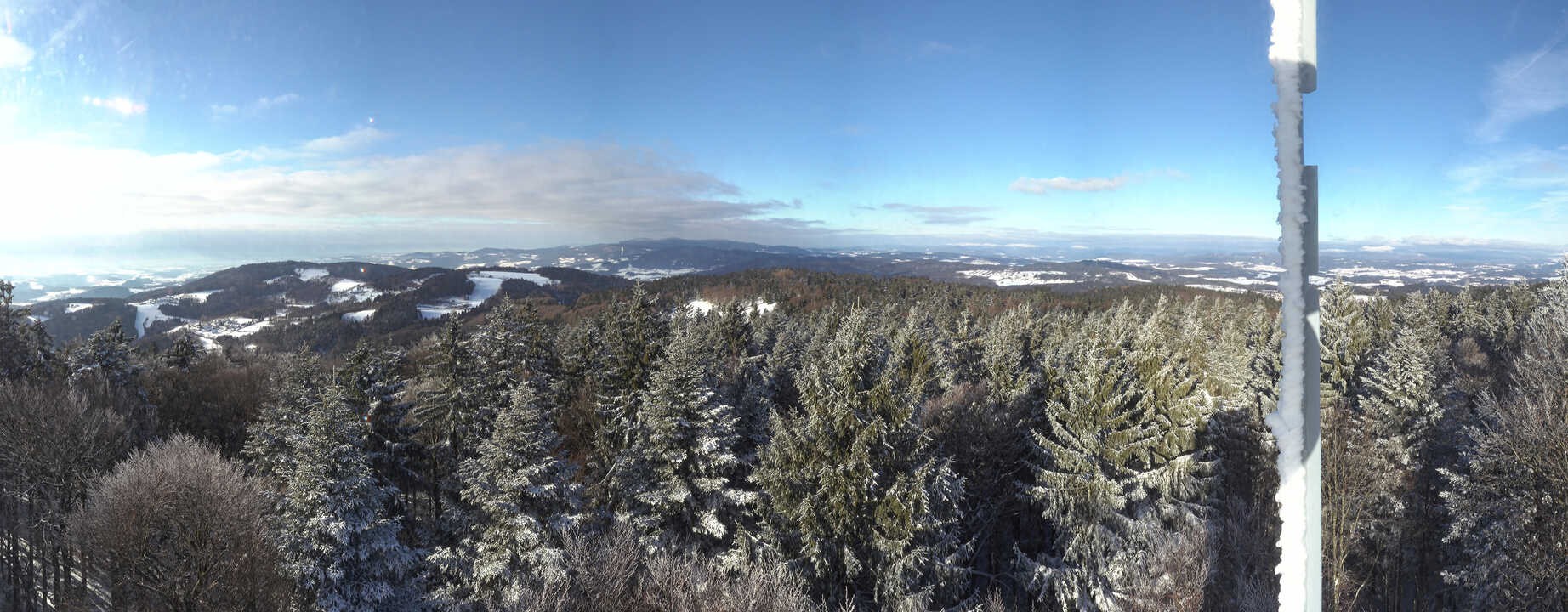 Archiv Foto Webcam Aussichtsturm am Brotjacklriegel