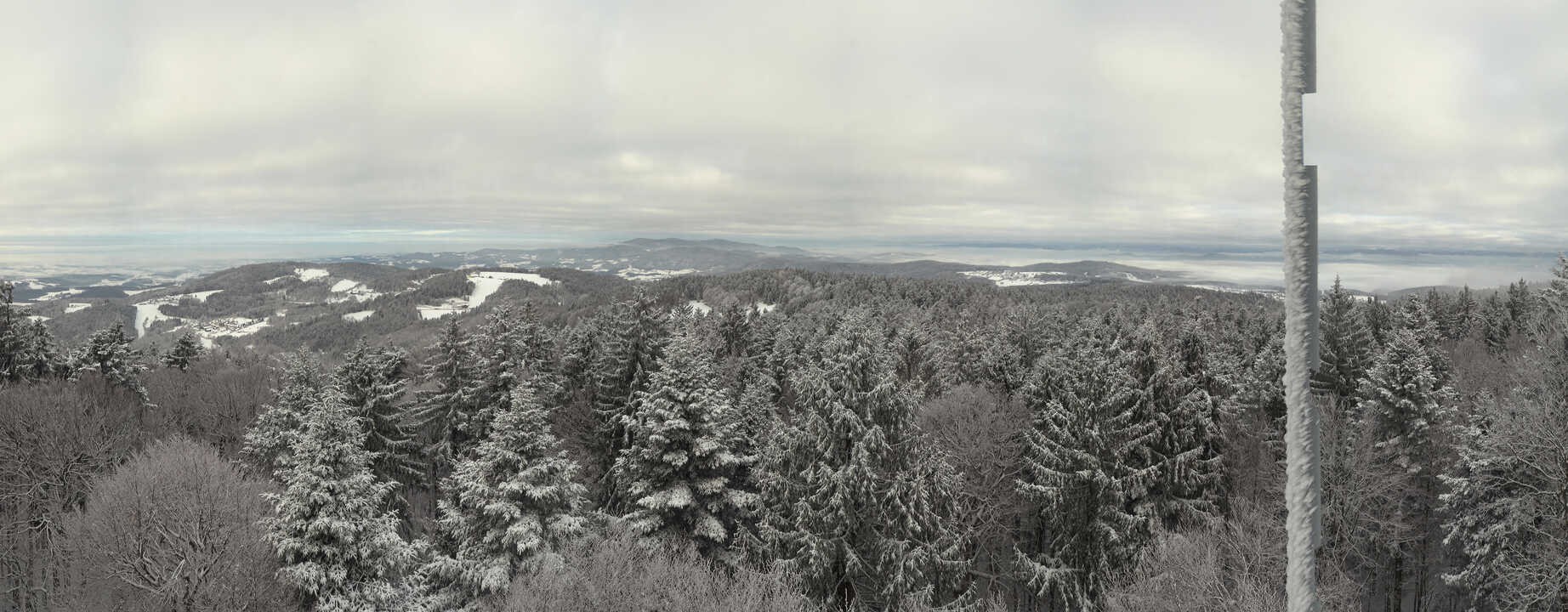 Archiv Foto Webcam Aussichtsturm am Brotjacklriegel