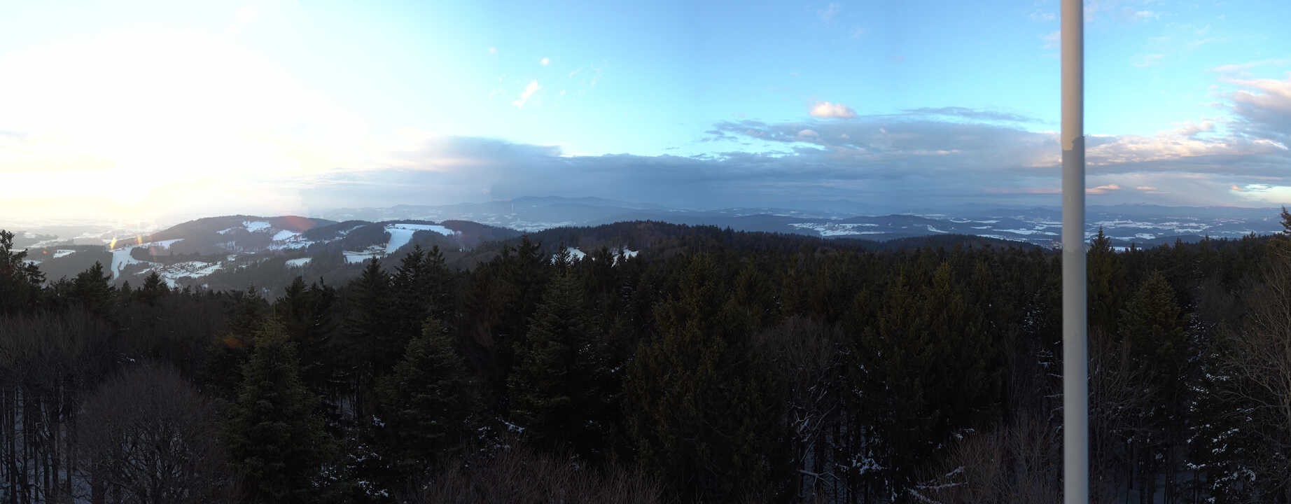 Archiv Foto Webcam Aussichtsturm am Brotjacklriegel