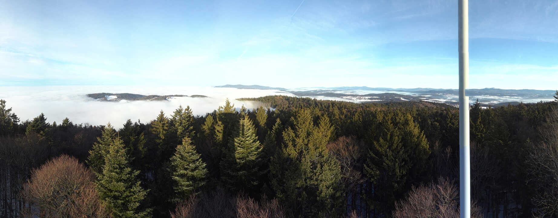 Archiv Foto Webcam Aussichtsturm am Brotjacklriegel