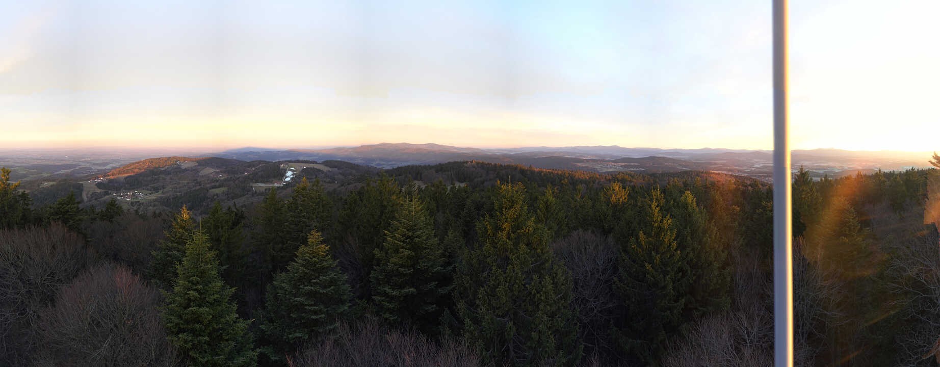 Archiv Foto Webcam Aussichtsturm am Brotjacklriegel