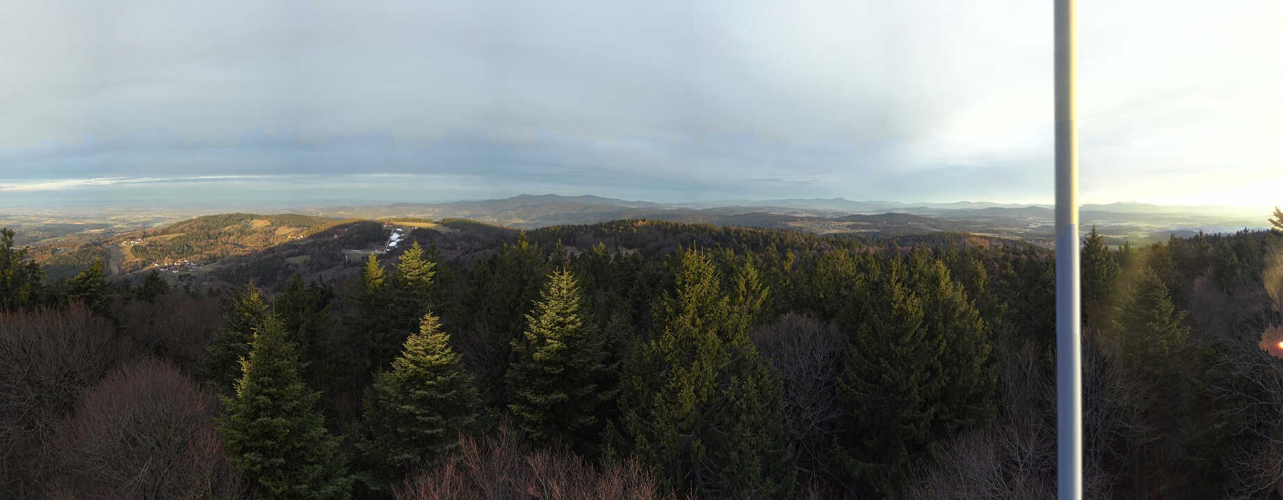 Archiv Foto Webcam Aussichtsturm am Brotjacklriegel