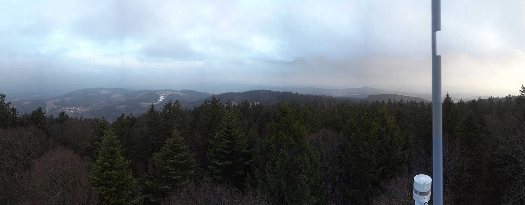 Archiv Foto Webcam Aussichtsturm am Brotjacklriegel