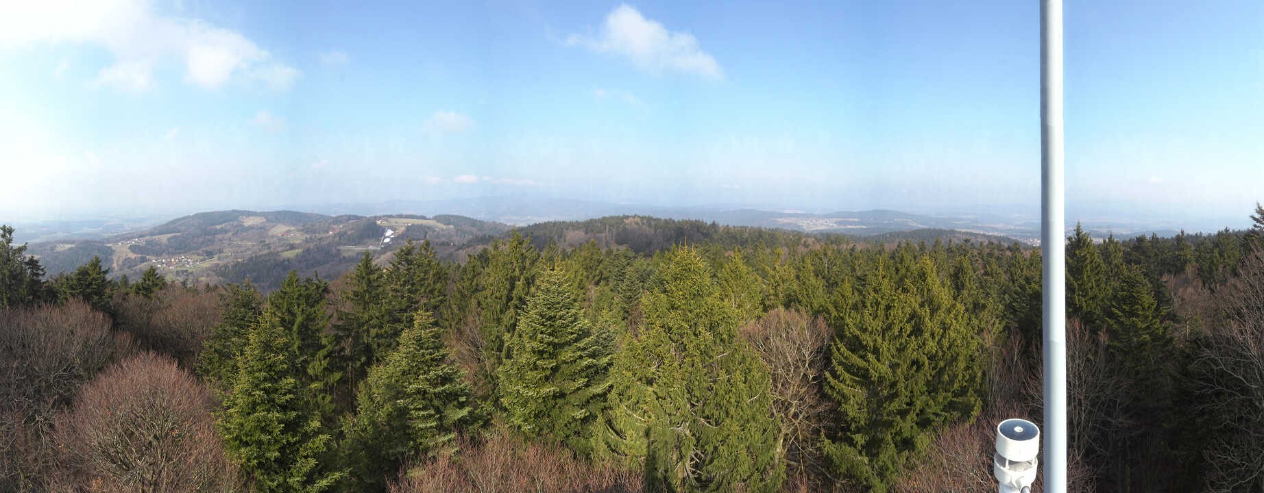 Archiv Foto Webcam Aussichtsturm am Brotjacklriegel