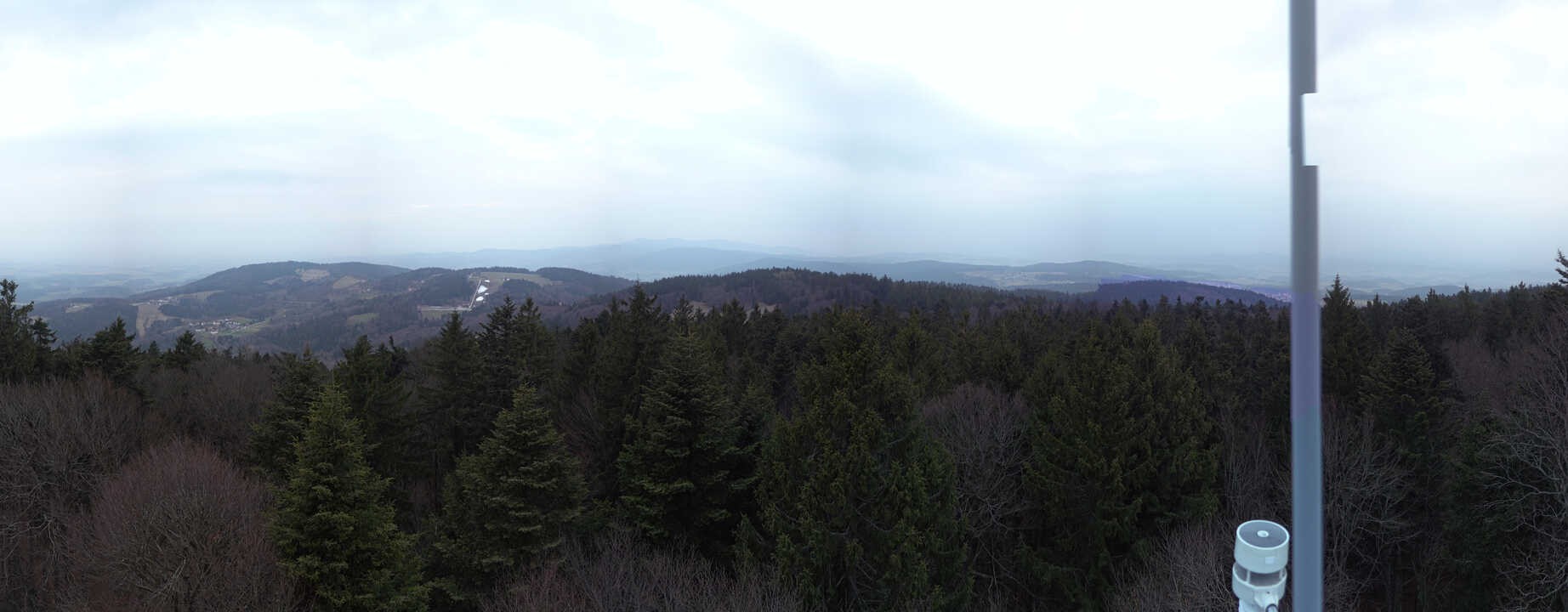 Archiv Foto Webcam Aussichtsturm am Brotjacklriegel