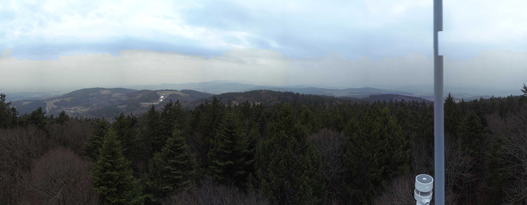 Archiv Foto Webcam Aussichtsturm am Brotjacklriegel