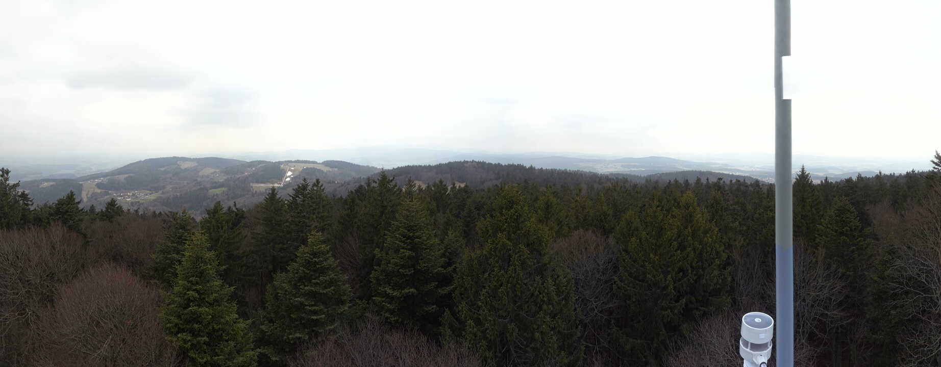 Archiv Foto Webcam Aussichtsturm am Brotjacklriegel