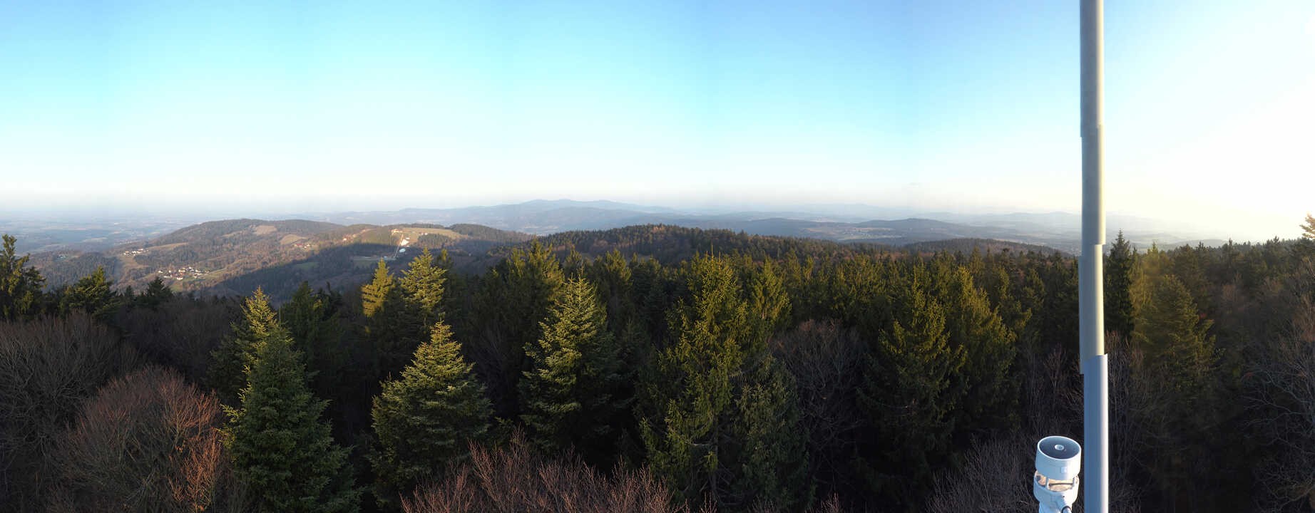 Archiv Foto Webcam Aussichtsturm am Brotjacklriegel