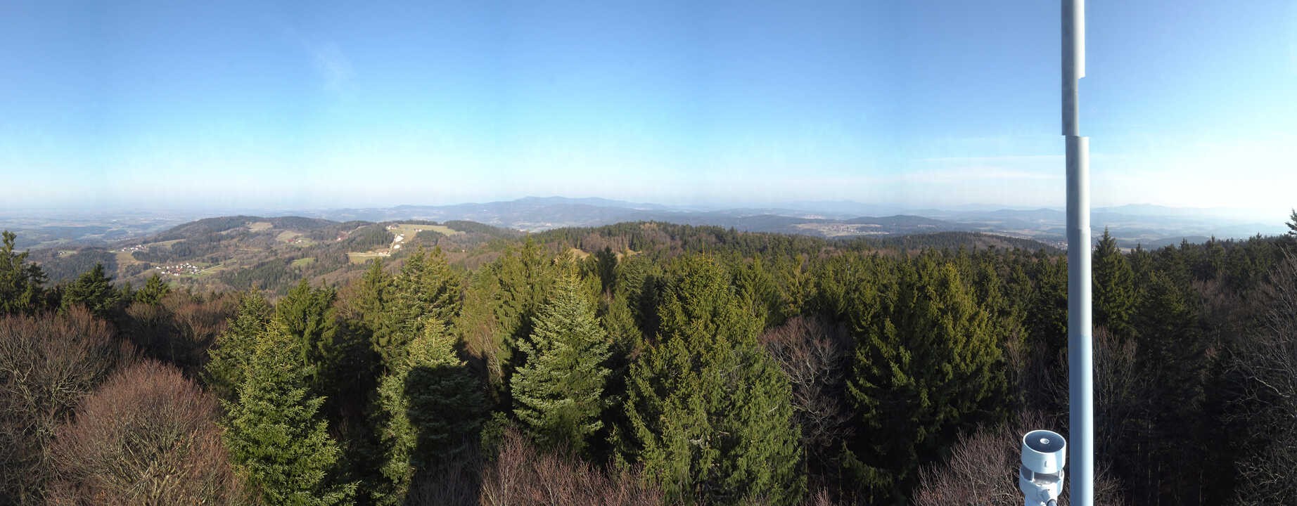 Archiv Foto Webcam Aussichtsturm am Brotjacklriegel