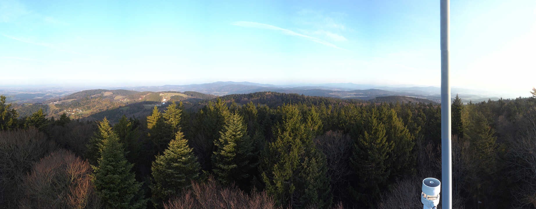Archiv Foto Webcam Aussichtsturm am Brotjacklriegel