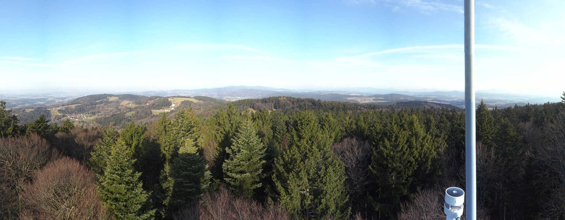 Archiv Foto Webcam Aussichtsturm am Brotjacklriegel