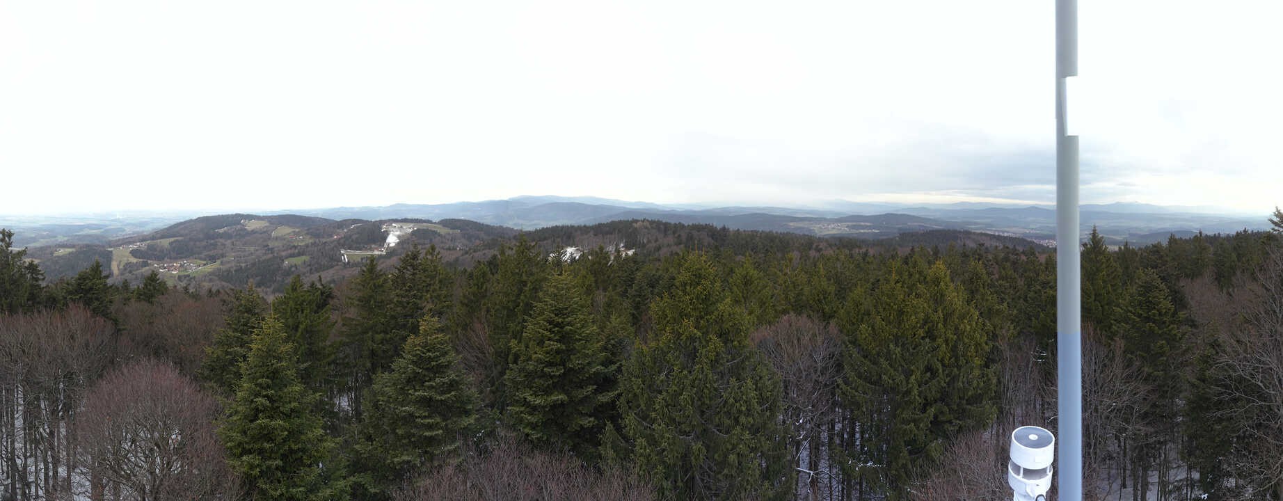 Archiv Foto Webcam Aussichtsturm am Brotjacklriegel