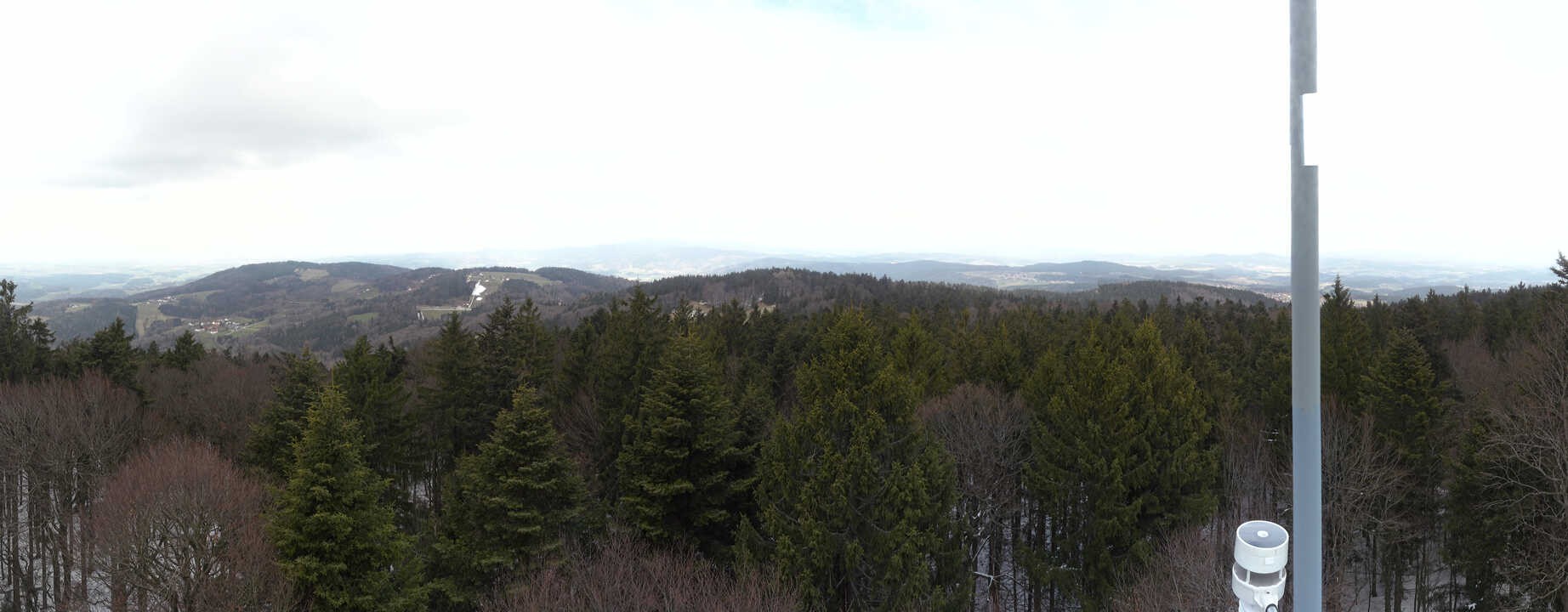 Archiv Foto Webcam Aussichtsturm am Brotjacklriegel