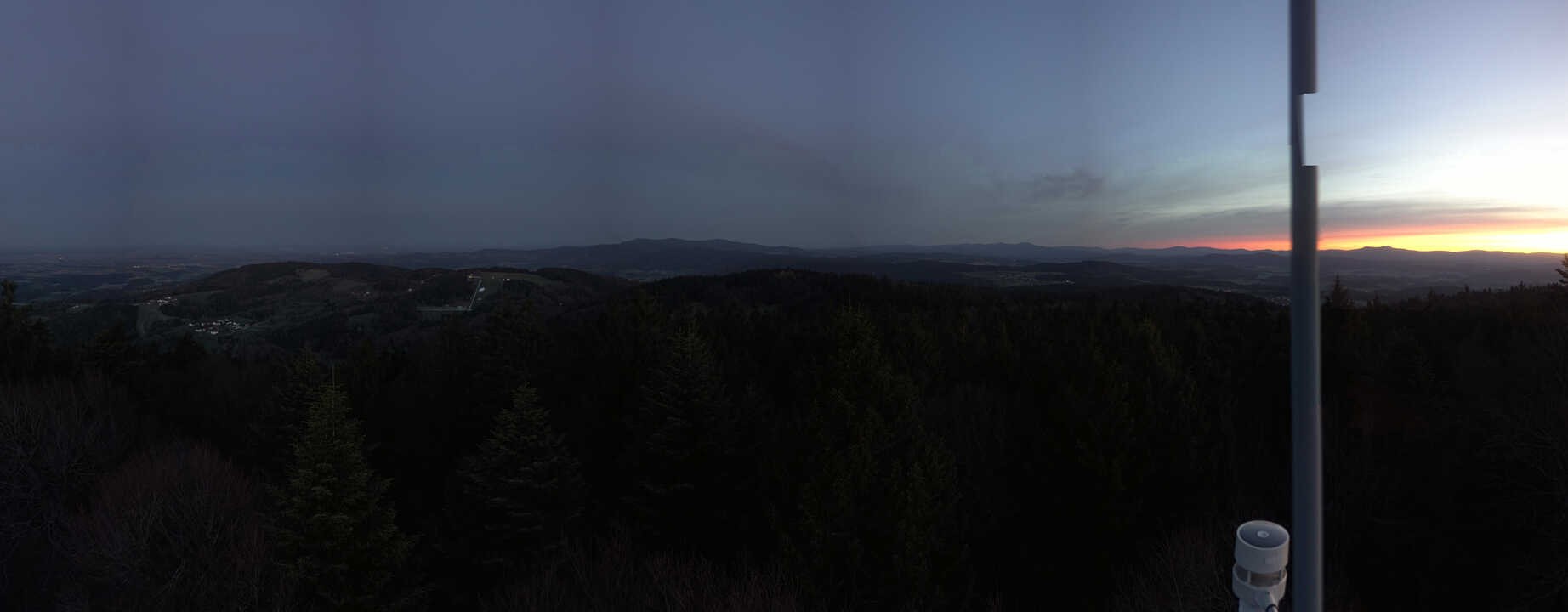 Archiv Foto Webcam Aussichtsturm am Brotjacklriegel