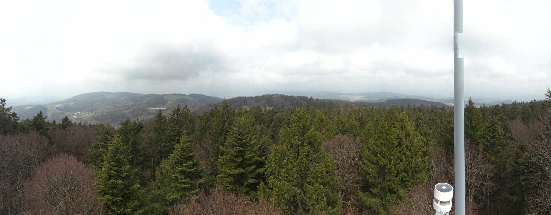 Archiv Foto Webcam Aussichtsturm am Brotjacklriegel