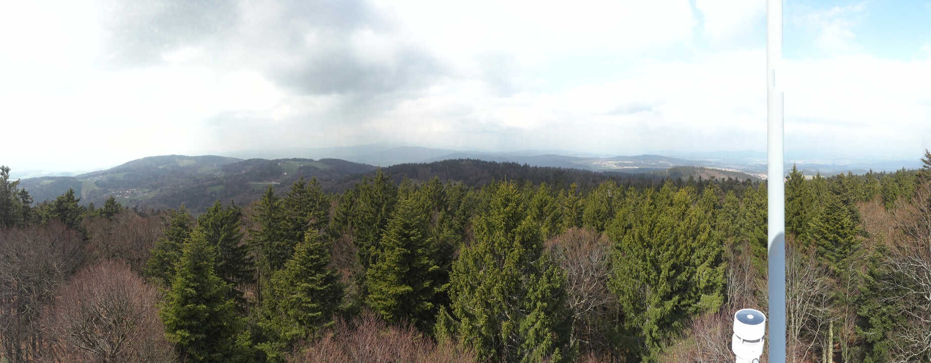 Archiv Foto Webcam Aussichtsturm am Brotjacklriegel