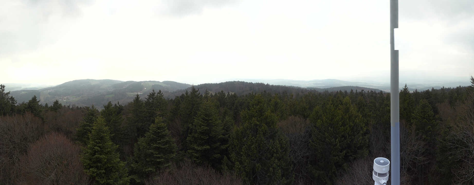 Archiv Foto Webcam Aussichtsturm am Brotjacklriegel