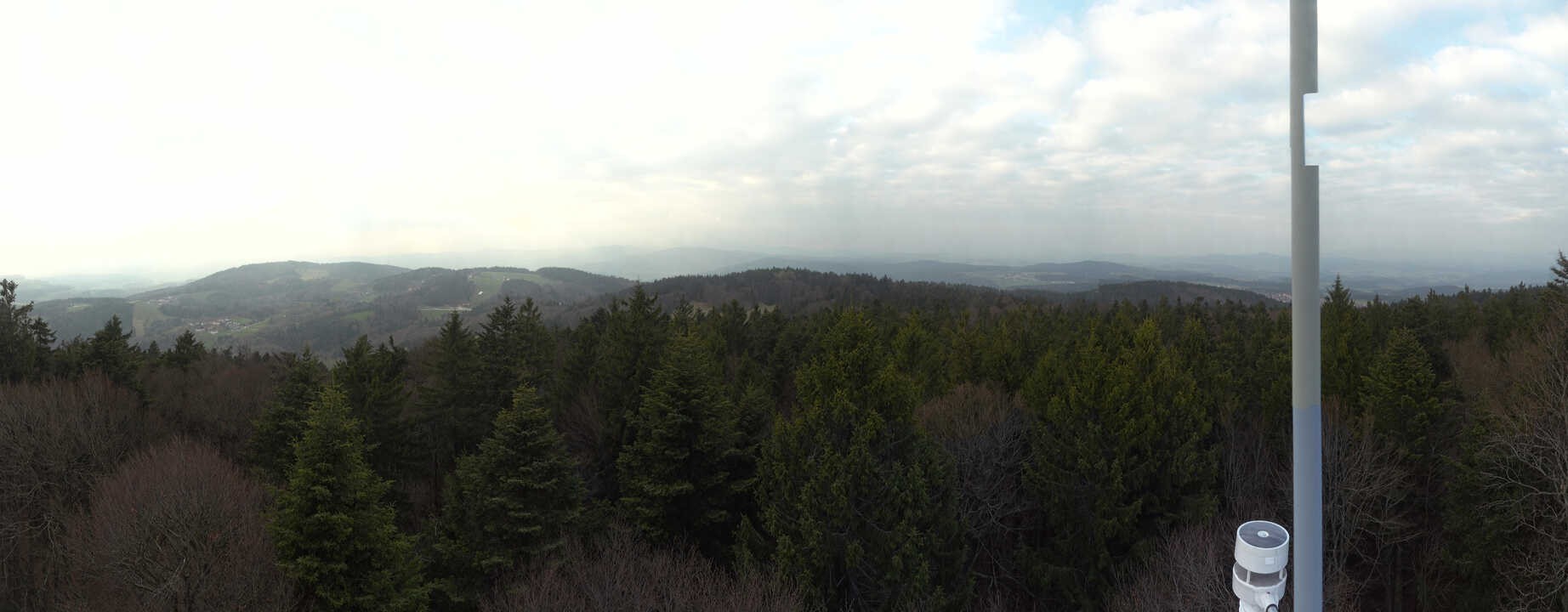 Archiv Foto Webcam Aussichtsturm am Brotjacklriegel